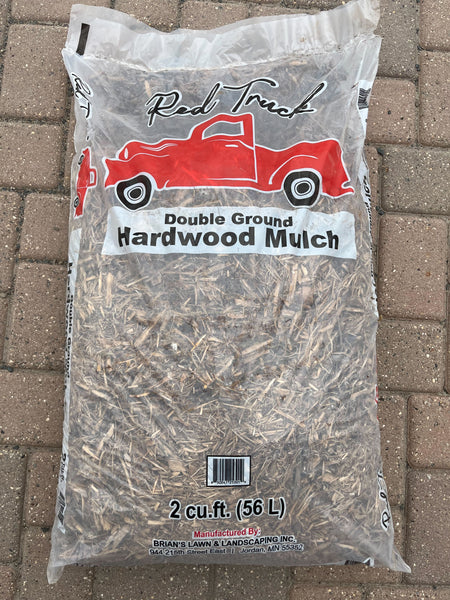 Bagged - Double Grind Hardwood Mulch