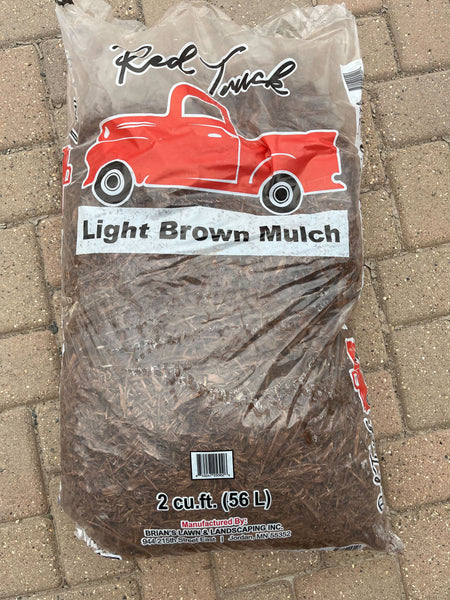 Bagged - Light Brown Mulch