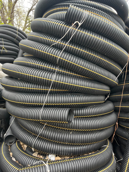4" Non-Perforated Drain Tile